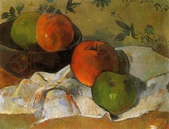 Paul Gauguin : Apples and Bowl